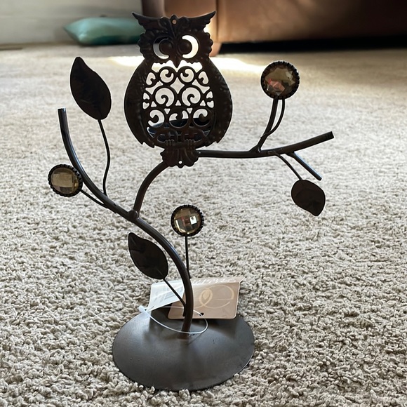 Owl Candle Holder - Picture 1 of 2